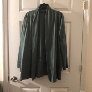 Teal long sleeve sweater